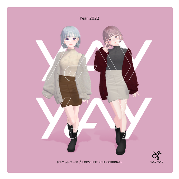 N004┊ゆるニットコーデ │ #yay_yay
