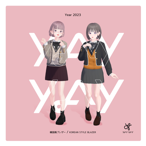 N006┊韓国風ブレザー │ #yay_yay