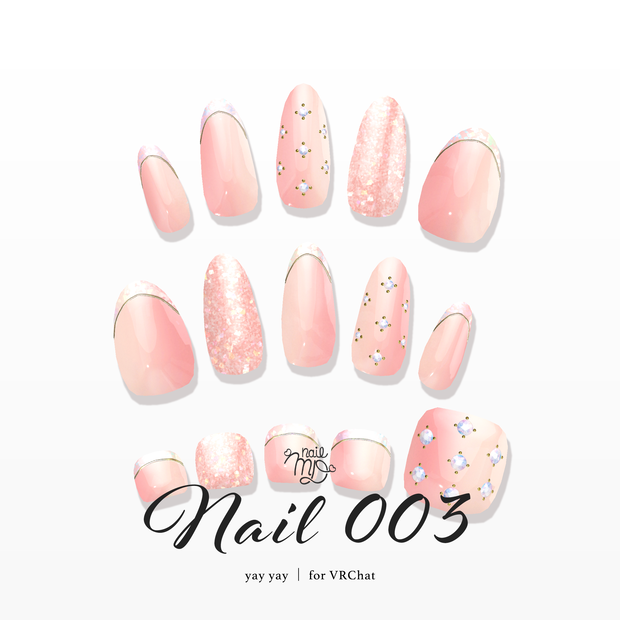 Nail003［MDollnail対応］│ #yay_yay