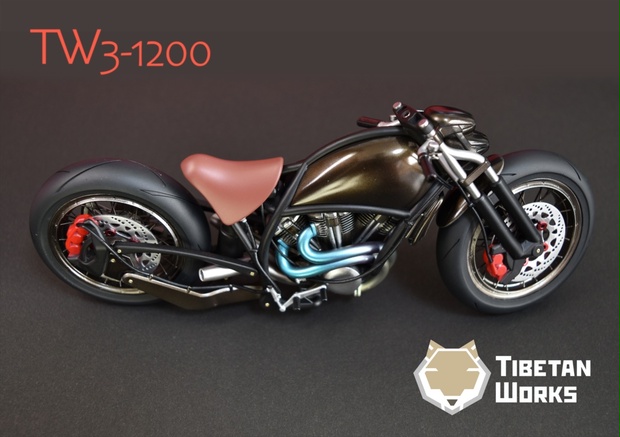 1/12スケール オリジナルバイクキット TW3-1200 - Tibetan Works - BOOTH