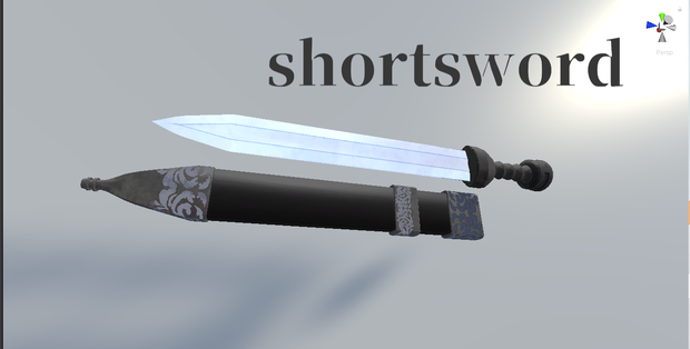 【3Dモデル】shortsword