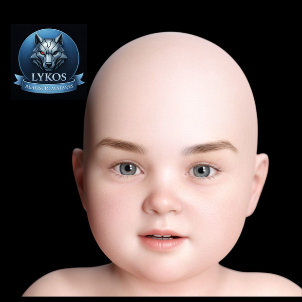 Hyper-Realistic 3D Baby Avatar  PROMOÇÃO 90 % DE DESCONTO POUCOS DIAS 