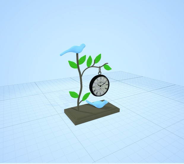 3d  時計