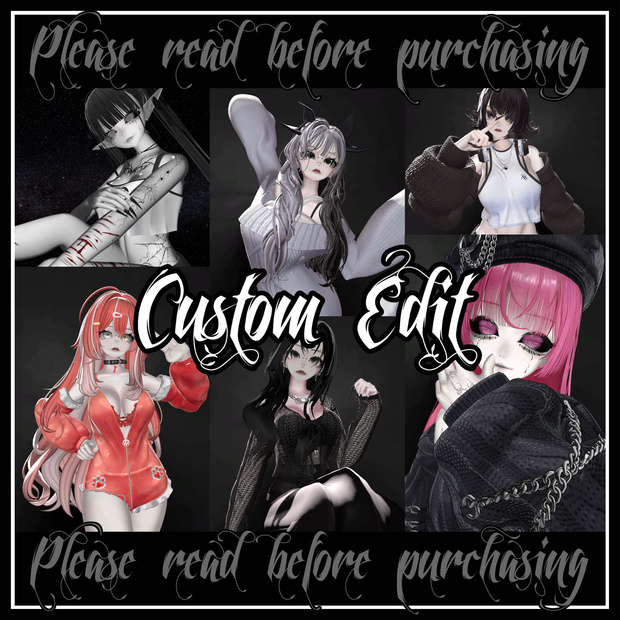 *+:｡.｡ Custom【 Lumina / ルミナ 】Avatar Edit