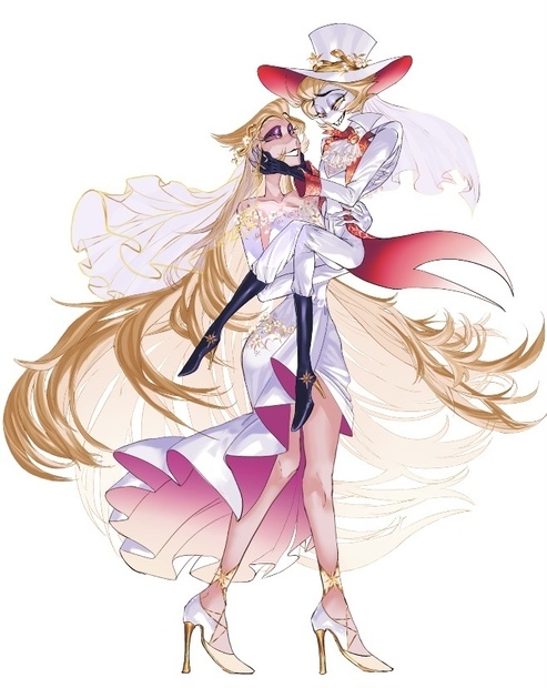 HazbinHotel】ルシファー＆リリス ウェディングアクリルスタンド