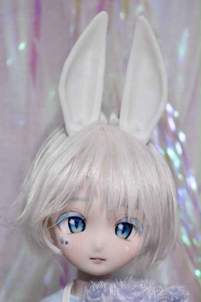ケモ耳シリーズ】 1/3 うさぎ 耳 マグネット式 - ドールショップ ケモ耳シリーズ】 1/3 うさぎ 耳 マグネット式 - ドールショップ