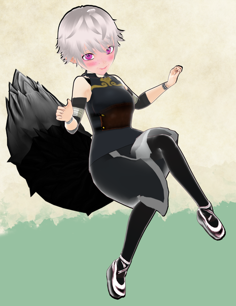 Rigged Wolf Tail