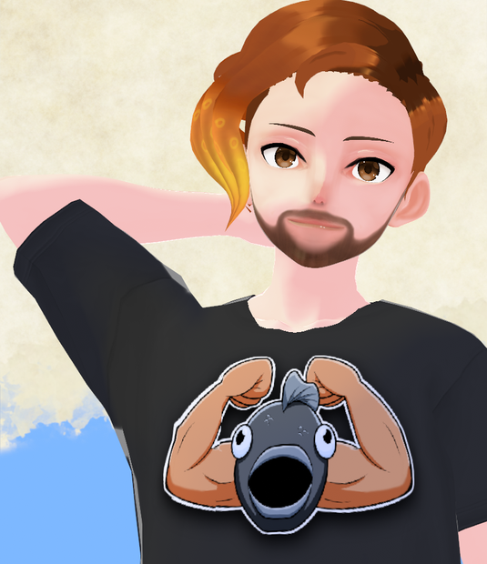Realistic Bearded Face