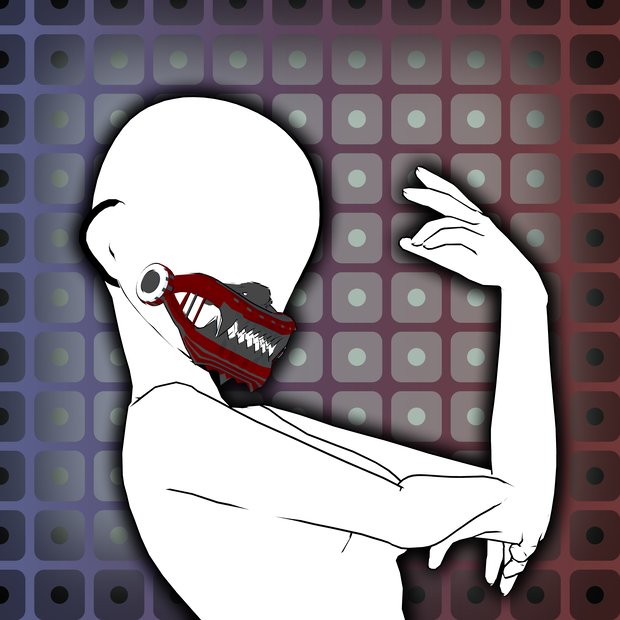Oni Half-Mask