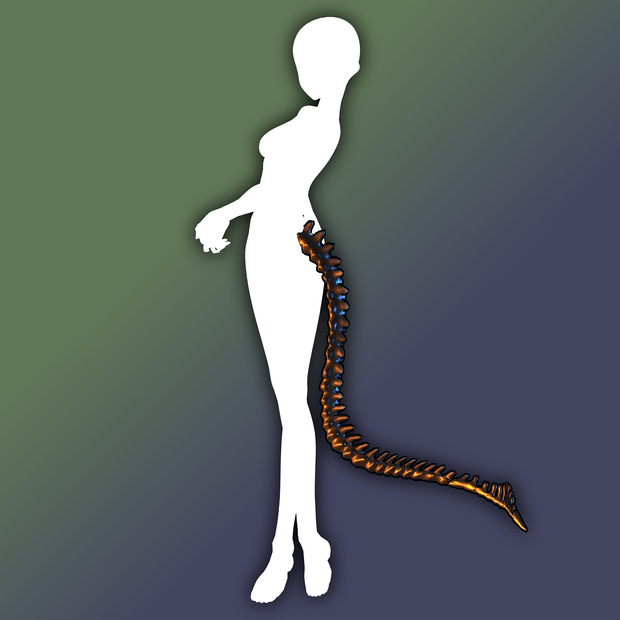 Rigged Alien Tail