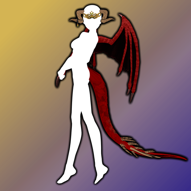(Rigged) Noble Dragon Set