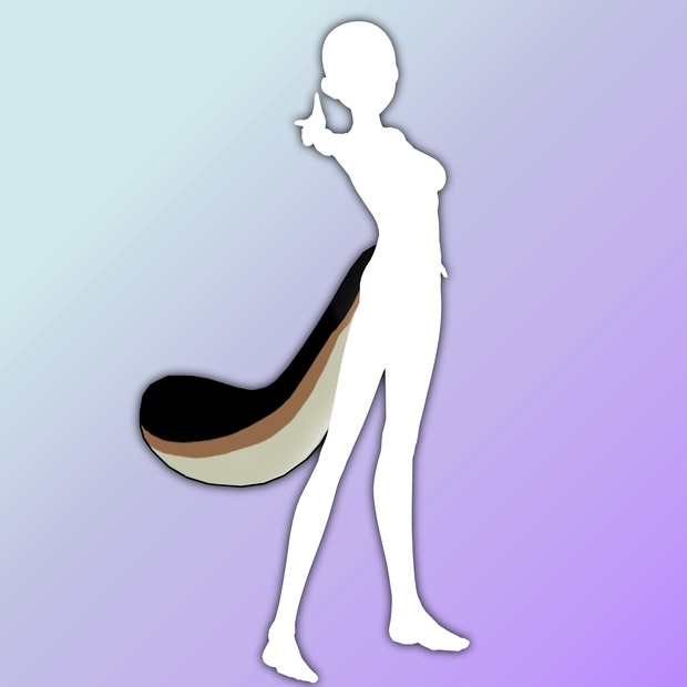 German Shepherd Tail [Rigged]