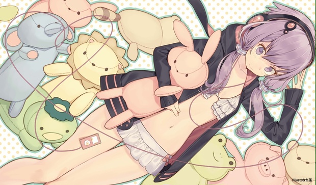 結月ゆかり ラバーマット 結月ゆかり・紲星あかり プレイマット - アザレアの花園 - BOOTH