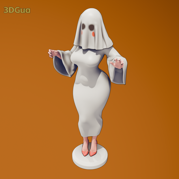 Spooky ghost girl
