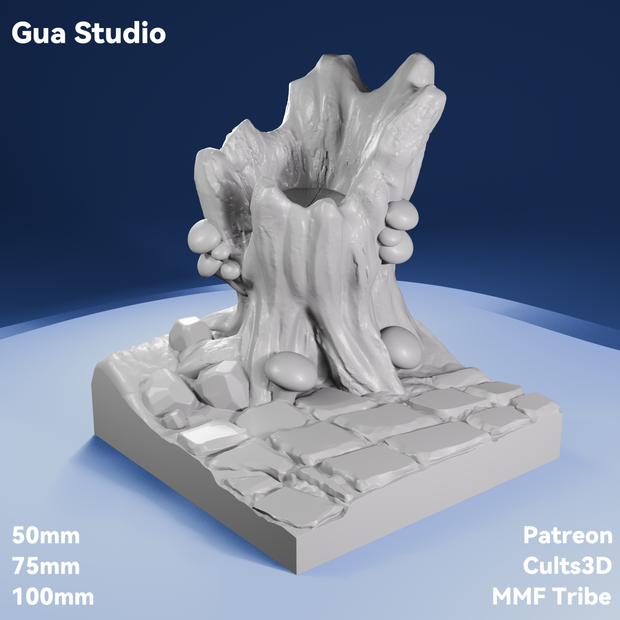 森林の小道 ディスプレイミニベース（Scenic Forest Path Display Mini Base）