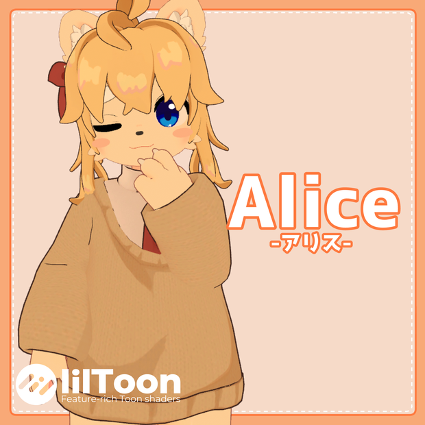 [オリジナル3Dモデル]  Alice -アリス-