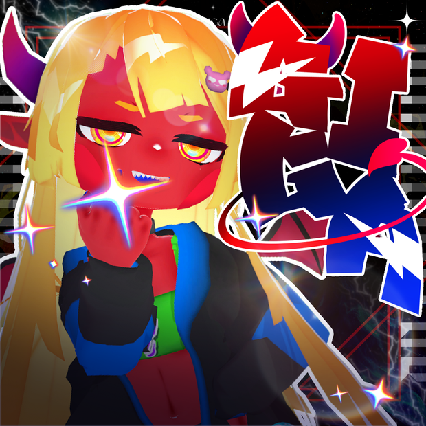 【オリジナル3Dモデル】ギガ / GIGA