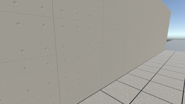 VRChat想定　コンクリ壁テクスチャ