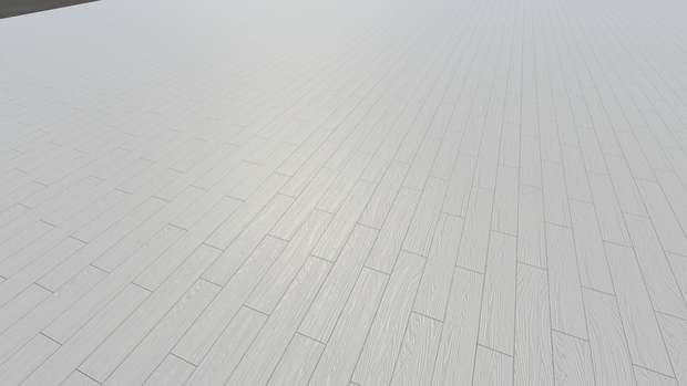 VRChat想定 フローリング(白)