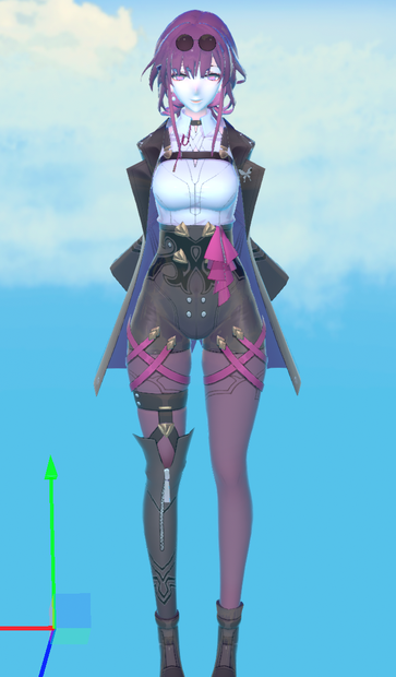 卡芙卡/伊藤静/Kafka vrm mode(vrchat can use)