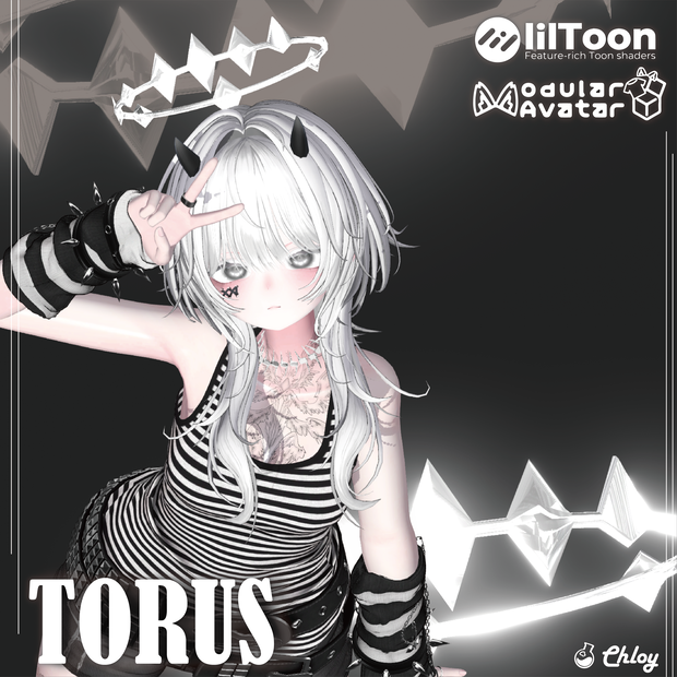 "TORUS" 3Dアクセサリー [VRChat]