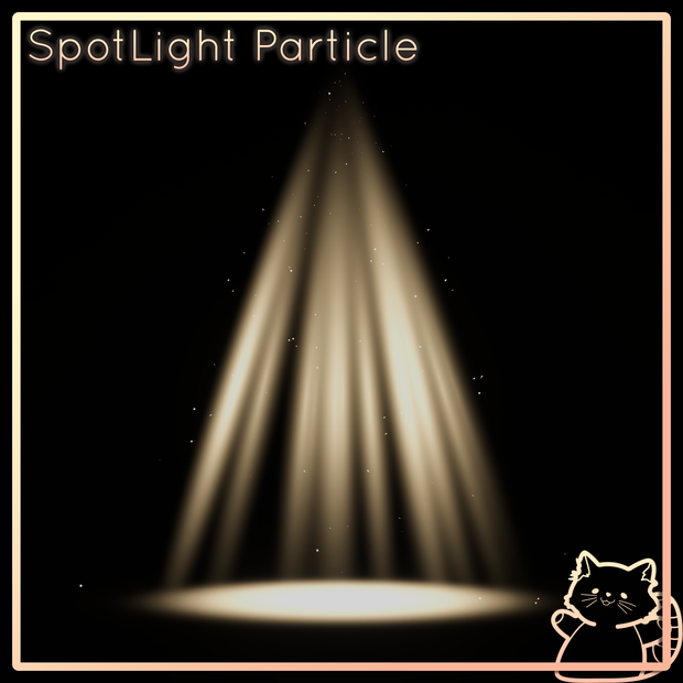 Unity/VRChat Spotlight Particle