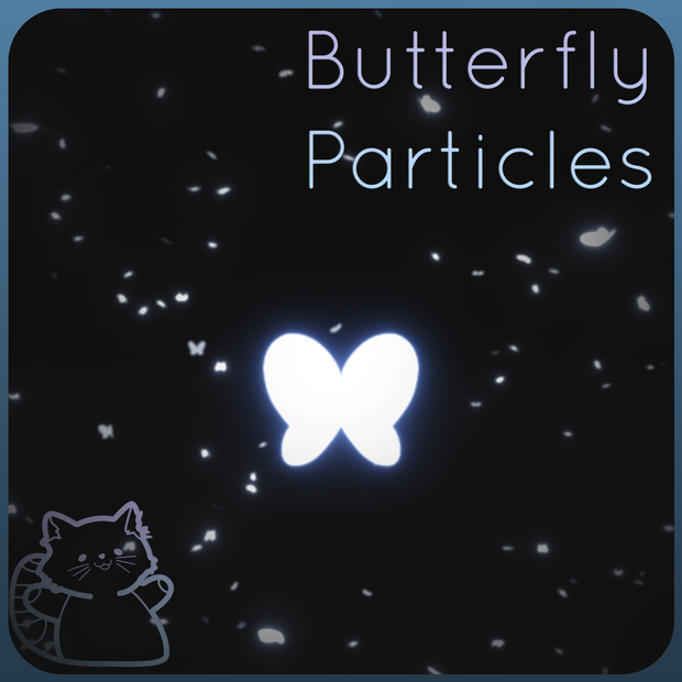 Butterfly Particles / 蝶パーティクル