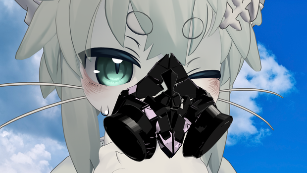 【無料アイテム】小さなマズル対応シンプルガスマスク