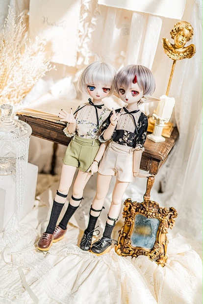 【SDM/MDD】violet garden ブラウス - Doll Workshop MELODY.C