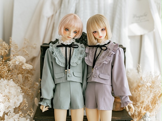 SD13boy~SD17boy】Winter Love Letter刺繍スーツセット - Doll