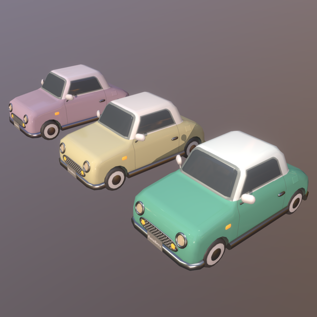 Cute ClassicCar Set　キュートクラシックカーセット