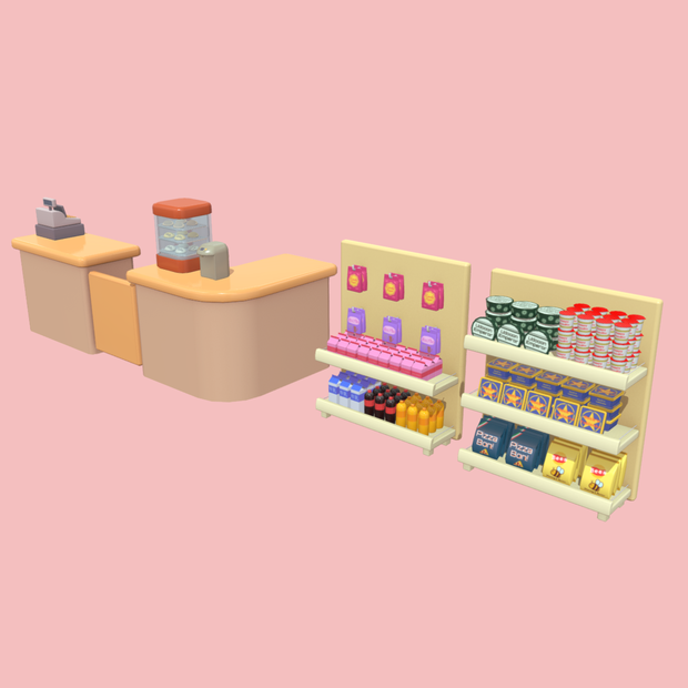 Cute Conveniencestore Set キュートコンビニエンスストアセット