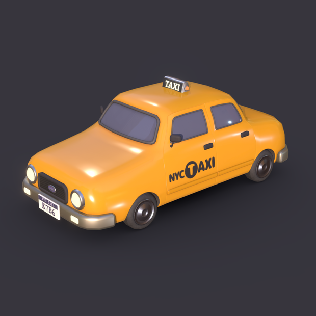 Cute NYC Taxi　キュートNYCタクシー
