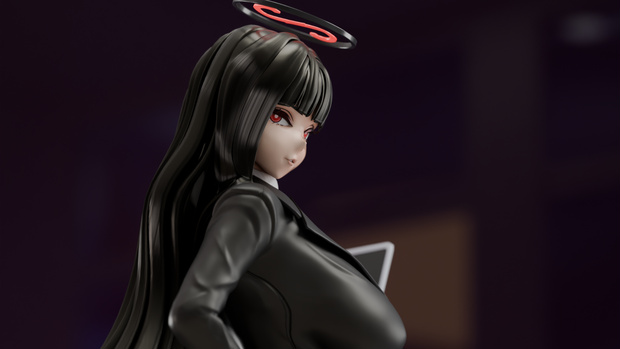 Tsukatsuki Rio 3D Model 
