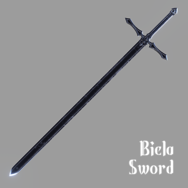 Biela-Sword【オリジナル3Dモデル】