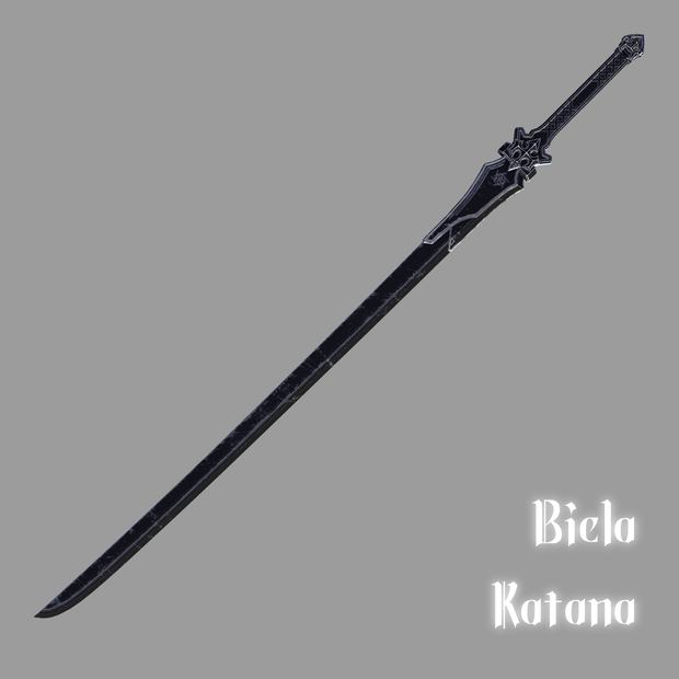 Biela-Katana【オリジナル3Dモデル】