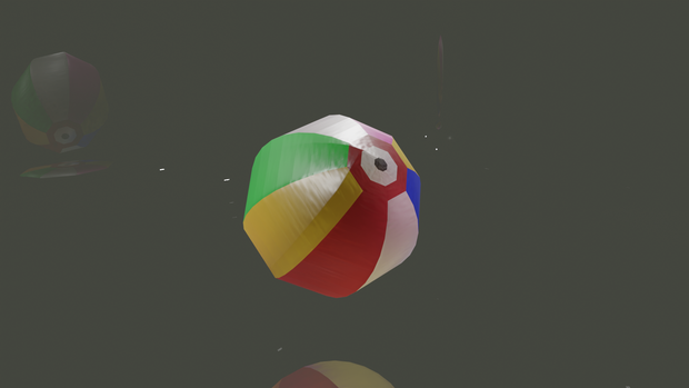 【3Dモデル】紙風船