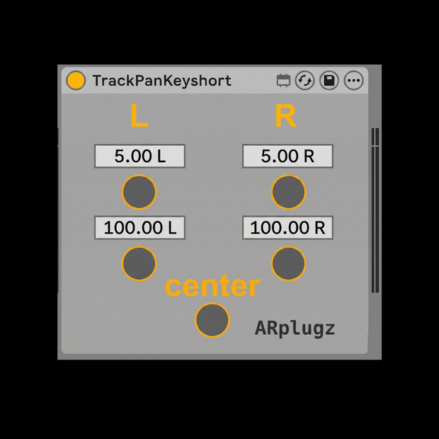 TrackPanKeyshort