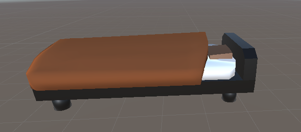 【3Dモデル】ベッド