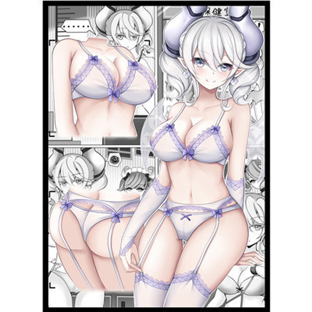 【委託品】 白銀の城のラビュリンス カードスリーブ 63*90mm