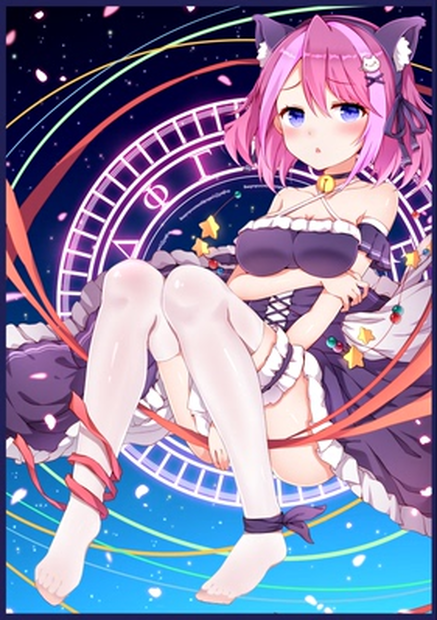 柊柚子 カードスリーブ 63mm×90mm 遊戯王 60枚入り CircleKOS