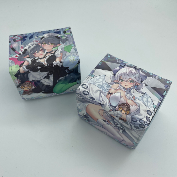 白銀の城のラビュリンス ＆ 白銀の城の召使い デッキケース セット CircleKOS