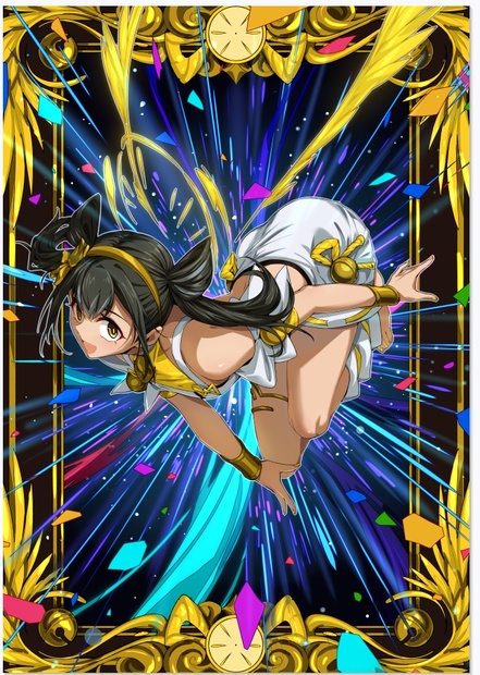 オオヒメの御巫 Ver.2 カードスリーブ 63mm×90mm 遊戯王 60枚入り