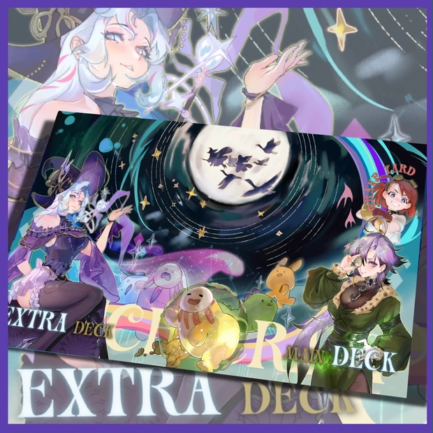 ウィッチクラフト 大魔女サンドリヨン 遊戯王 プレイマット 600mm