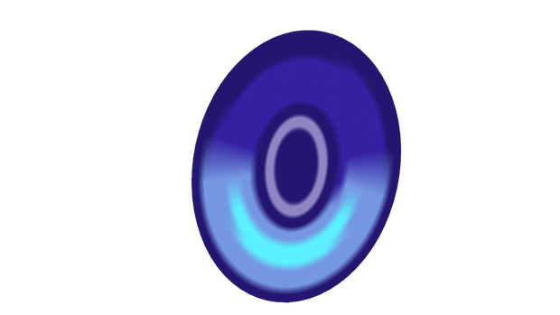 目のパーツ(青)