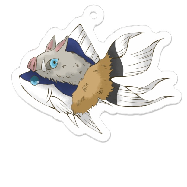 鬼滅の金魚 嘴平伊之助 - kitai_mikoto - BOOTH