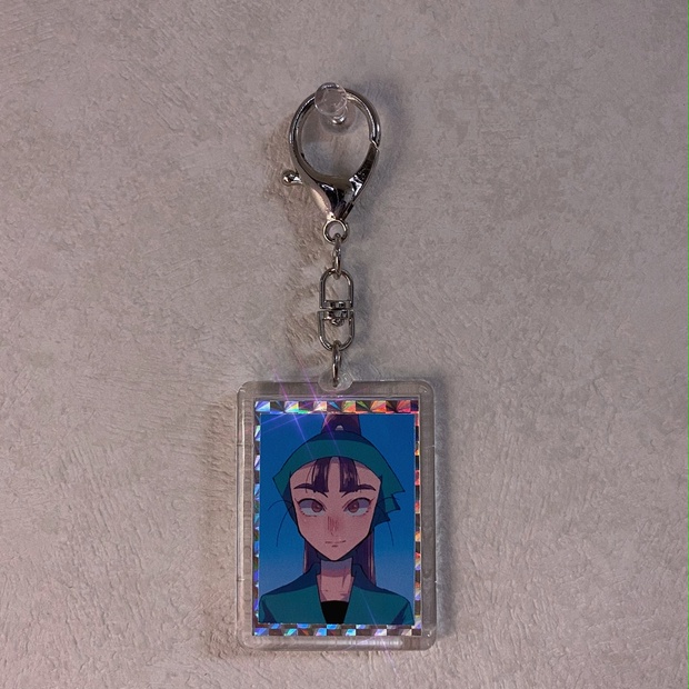 ☆たくあん☆ふくだみさんの証明写真キーホルダー&サイン入り手形色紙♪ ☆たくあん様専用☆ふくだみさんの証明写真キーホルダー&サイン入り