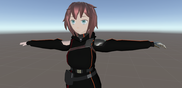 VRchat用アバター「レイ」