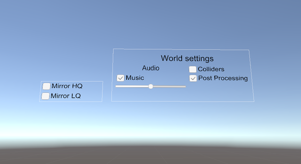 【VRC UI Menu】UIメニュー