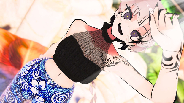 ！無料！🌺ALOHA🌺リゾート　スタイル🏖️【VRChat向け衣装モデル】